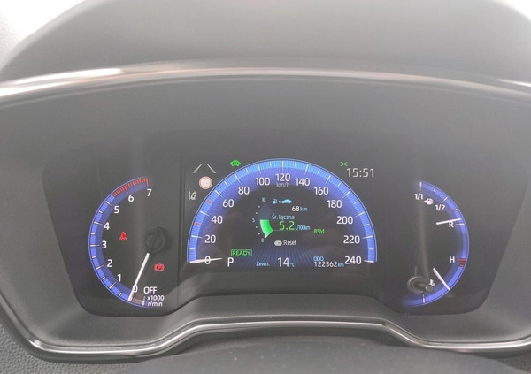 Toyota Corolla cena 96600 przebieg: 122362, rok produkcji 2020 z Młynary małe 379